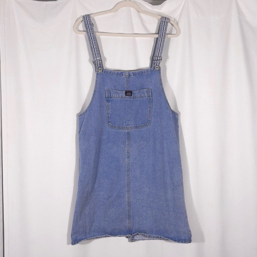 Vintage Y2K Denim Overall Mini Dress